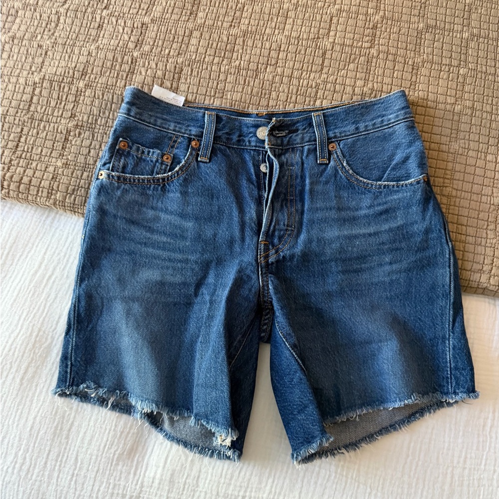 Levi's Blue Jean Shorts for Women